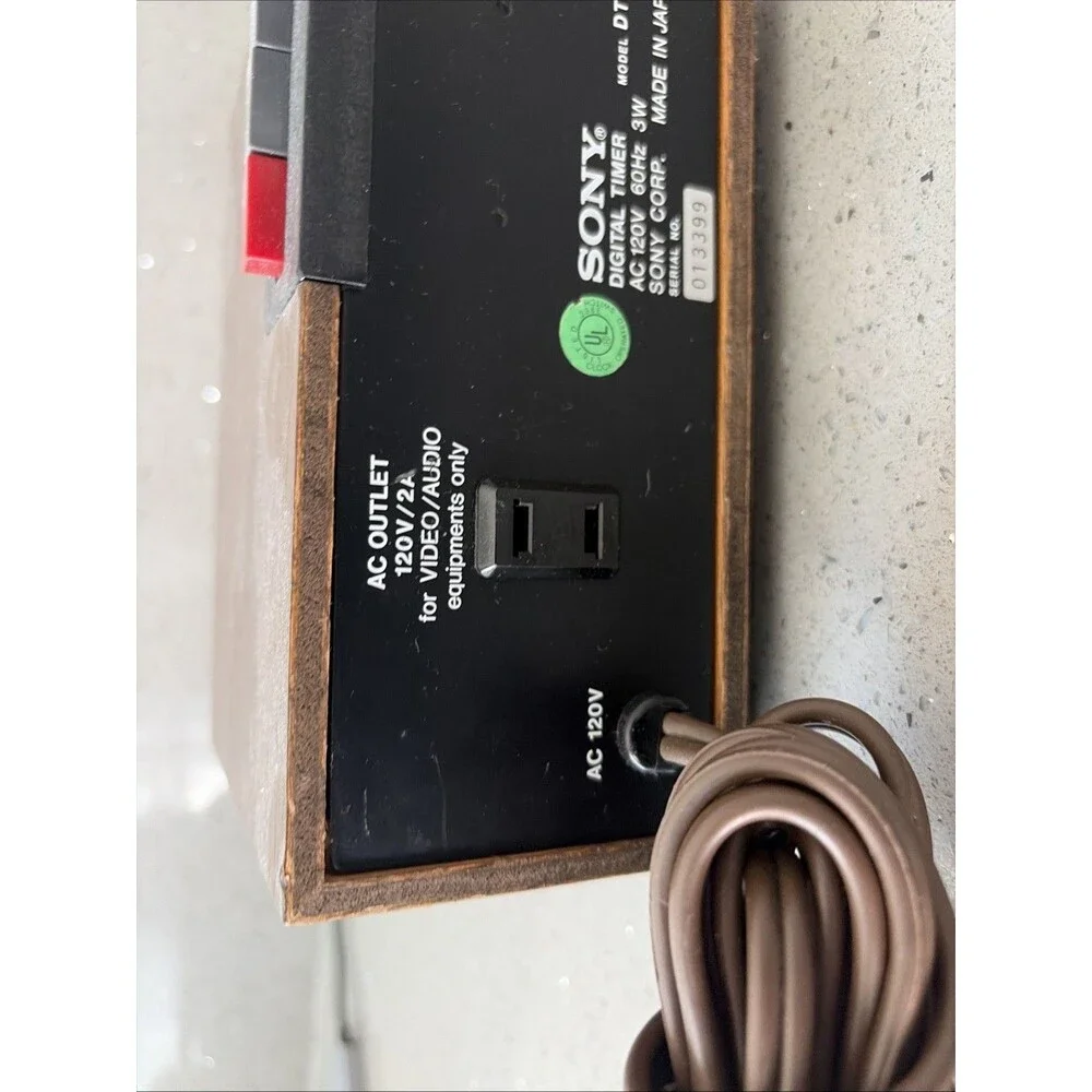 READ Sony Digital Timer DT-20 Vintage Parts / Repair ONLY
